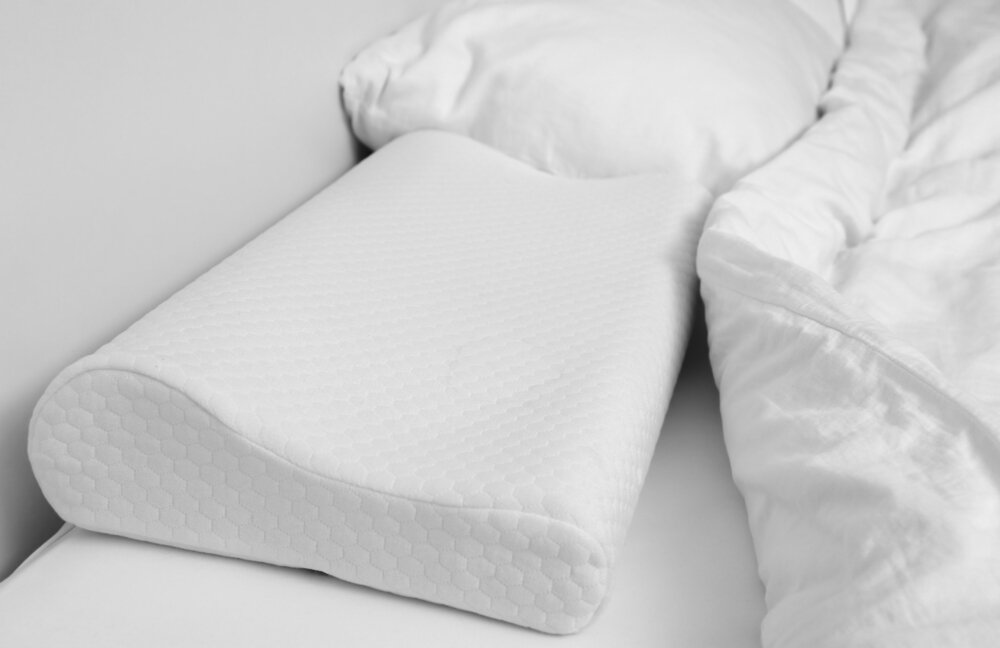 Hip Pain Help - Many people ask about how to side sleep with less pain.  Pillows to support you, maybe in front and behind can be of benefit. But of  most use