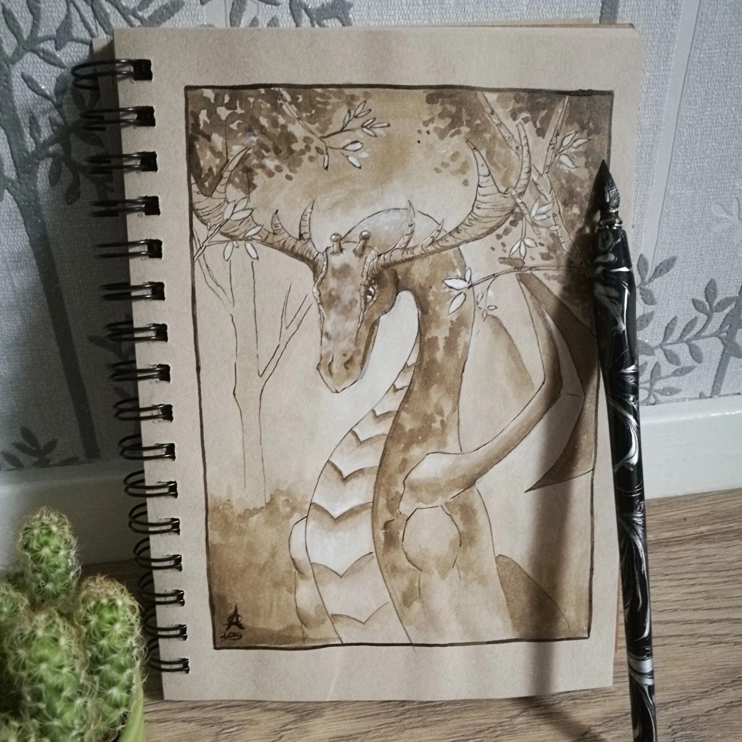 Smaugust 2 - Forest Dragon