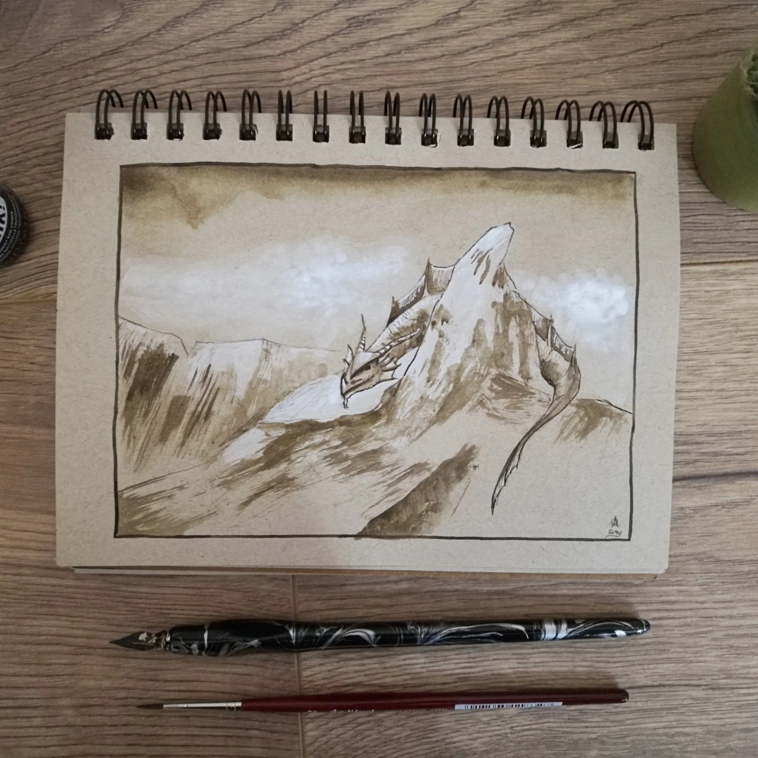 Smaugust 6- Mountain Dragon