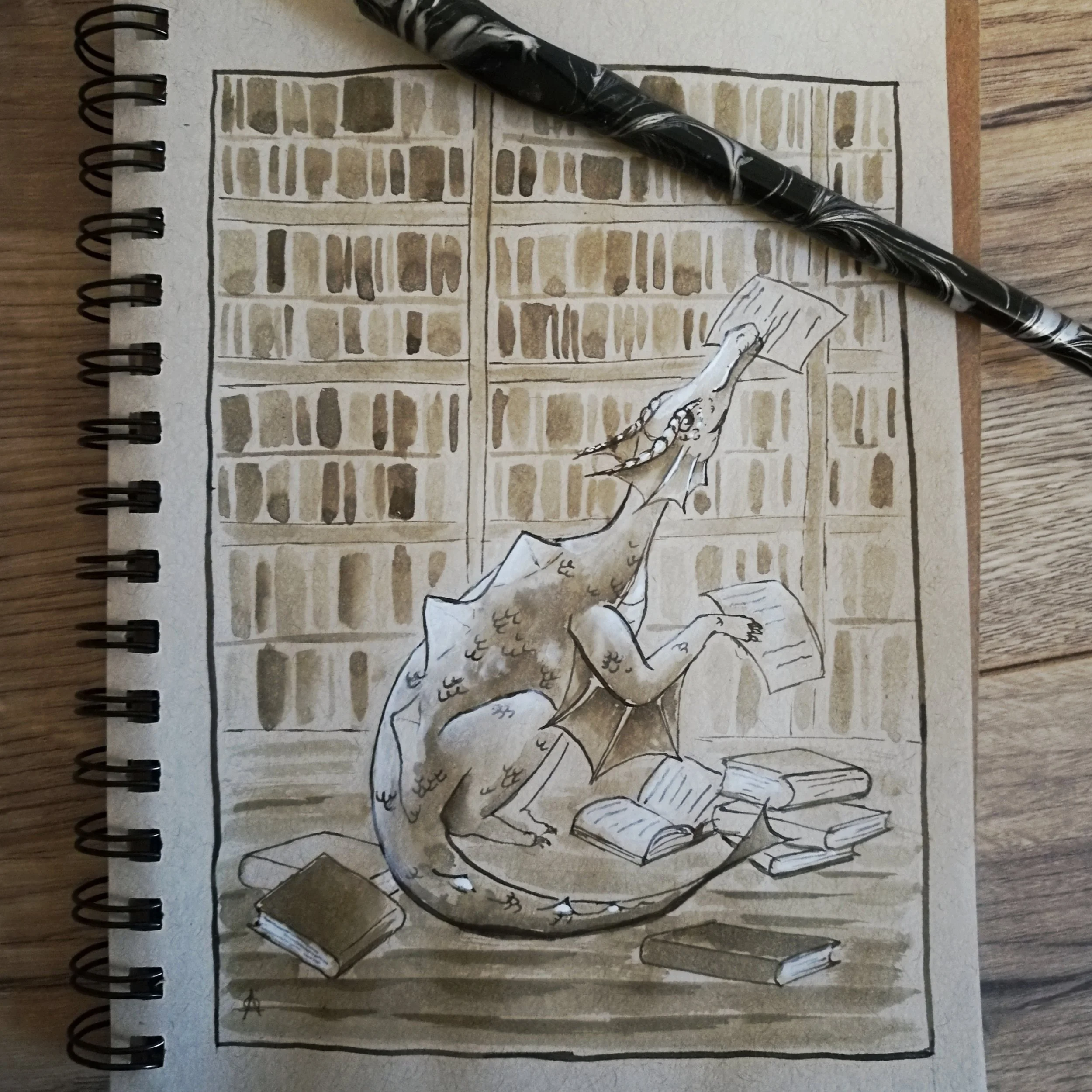 Smaugust 9 - Bookwyrm