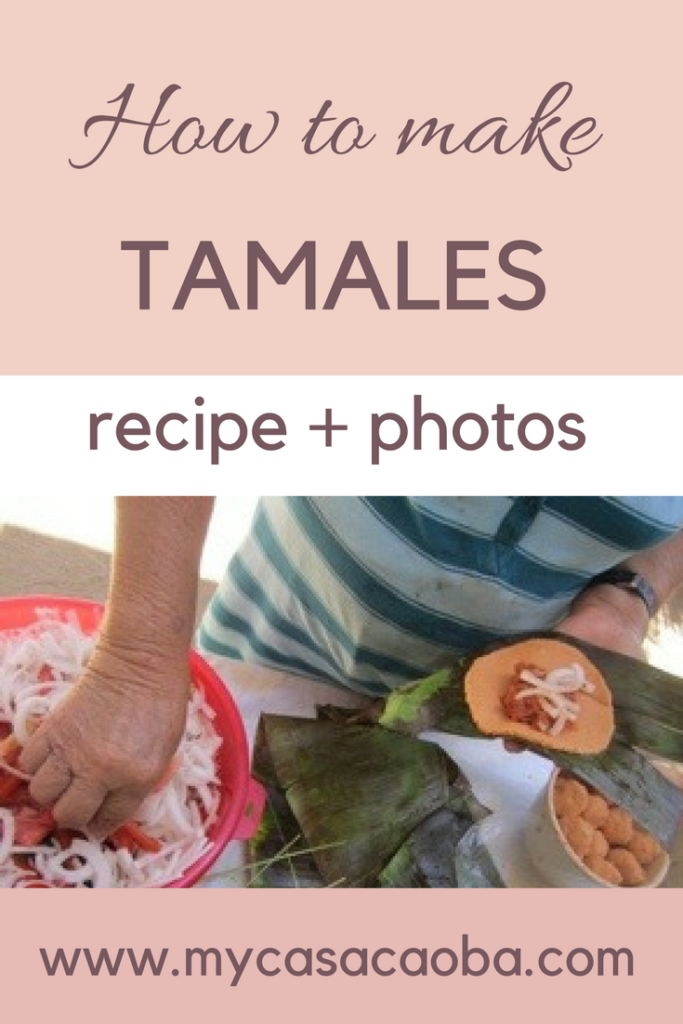 Step by step instructions and recipe to make tamales! Photos | Recipe | Homemade | Corn Husk | Banana leaf | tamales Read more!!!
