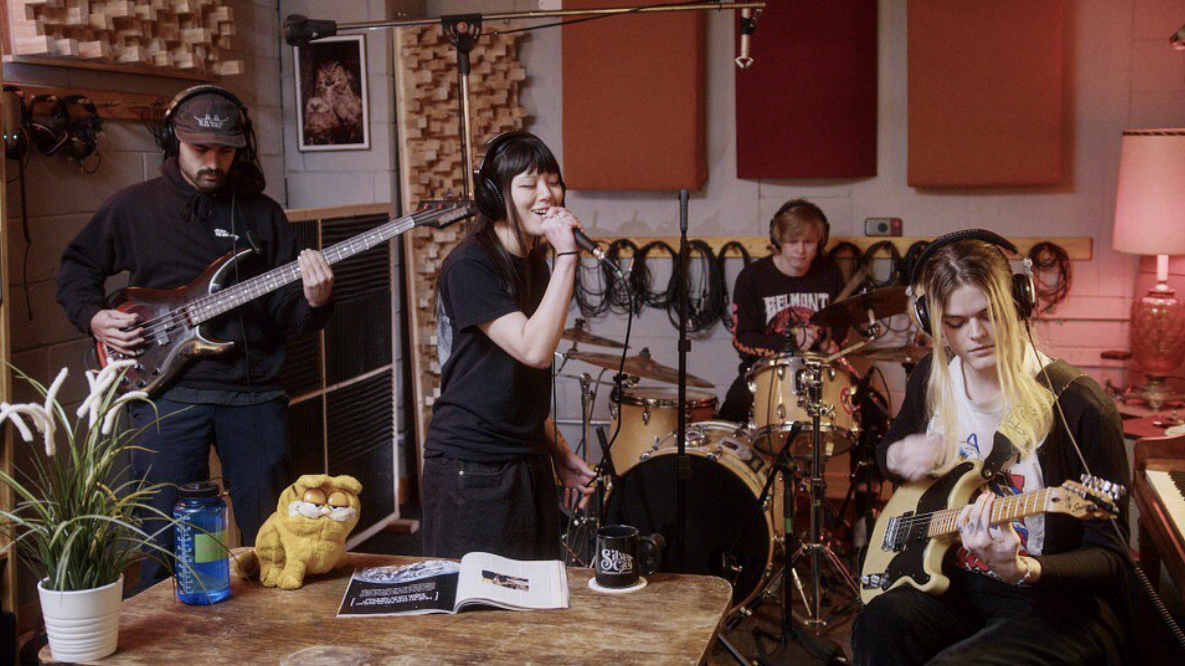 Bug Moment performs "Lagoon" live at Silver City Studios