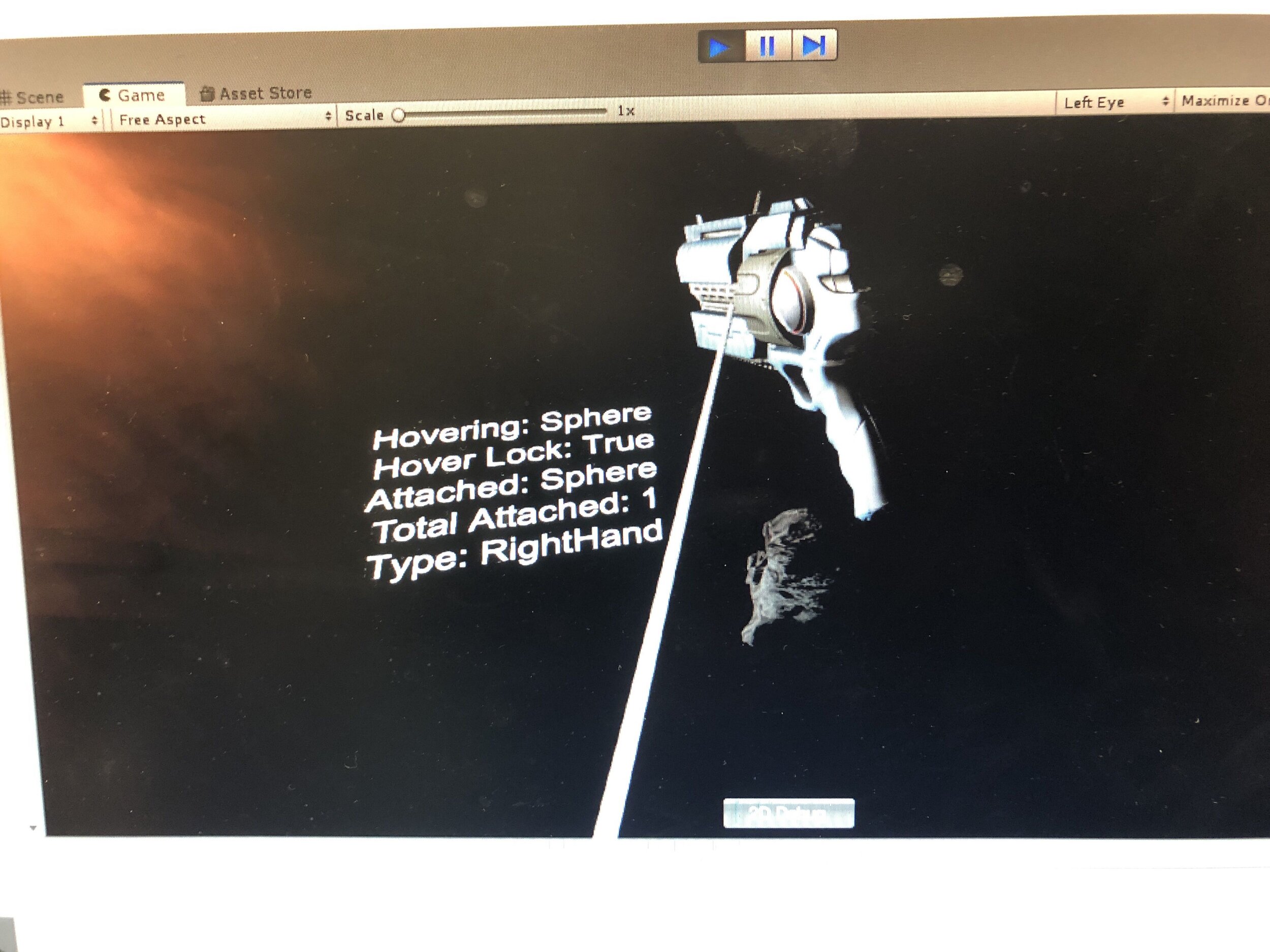 Aligning the welder raycast