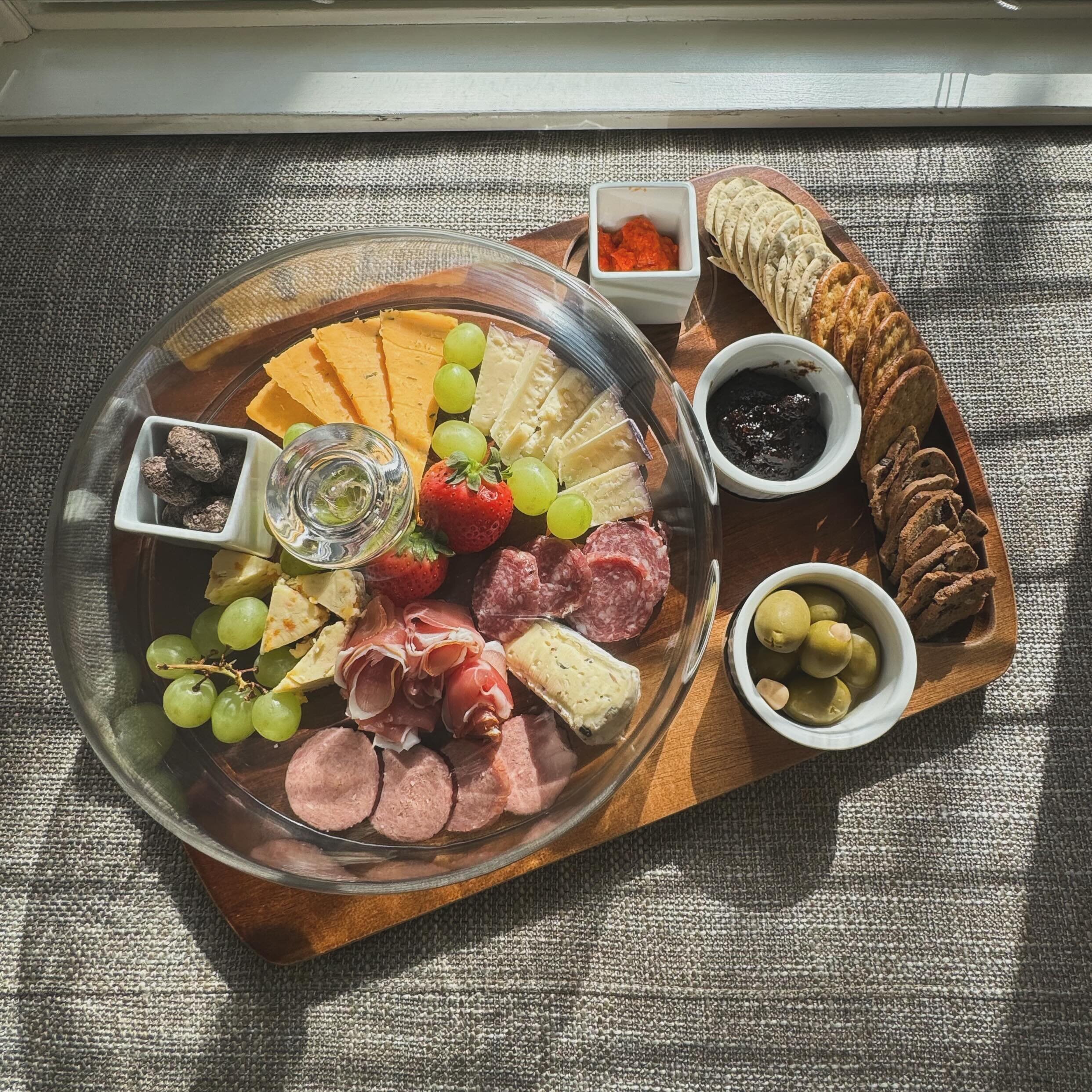 . 

Charcuterie upon arrival? Yes, please!!! Add a hand crafted, seasonal charcuterie board to any reservation. 

 &bull; &bull; &bull; &bull; &bull; &bull; &bull; &bull; &bull; &bull; &bull; &bull; &bull; &bull; &bull; &bull; &bull; &bull; &bull; &b