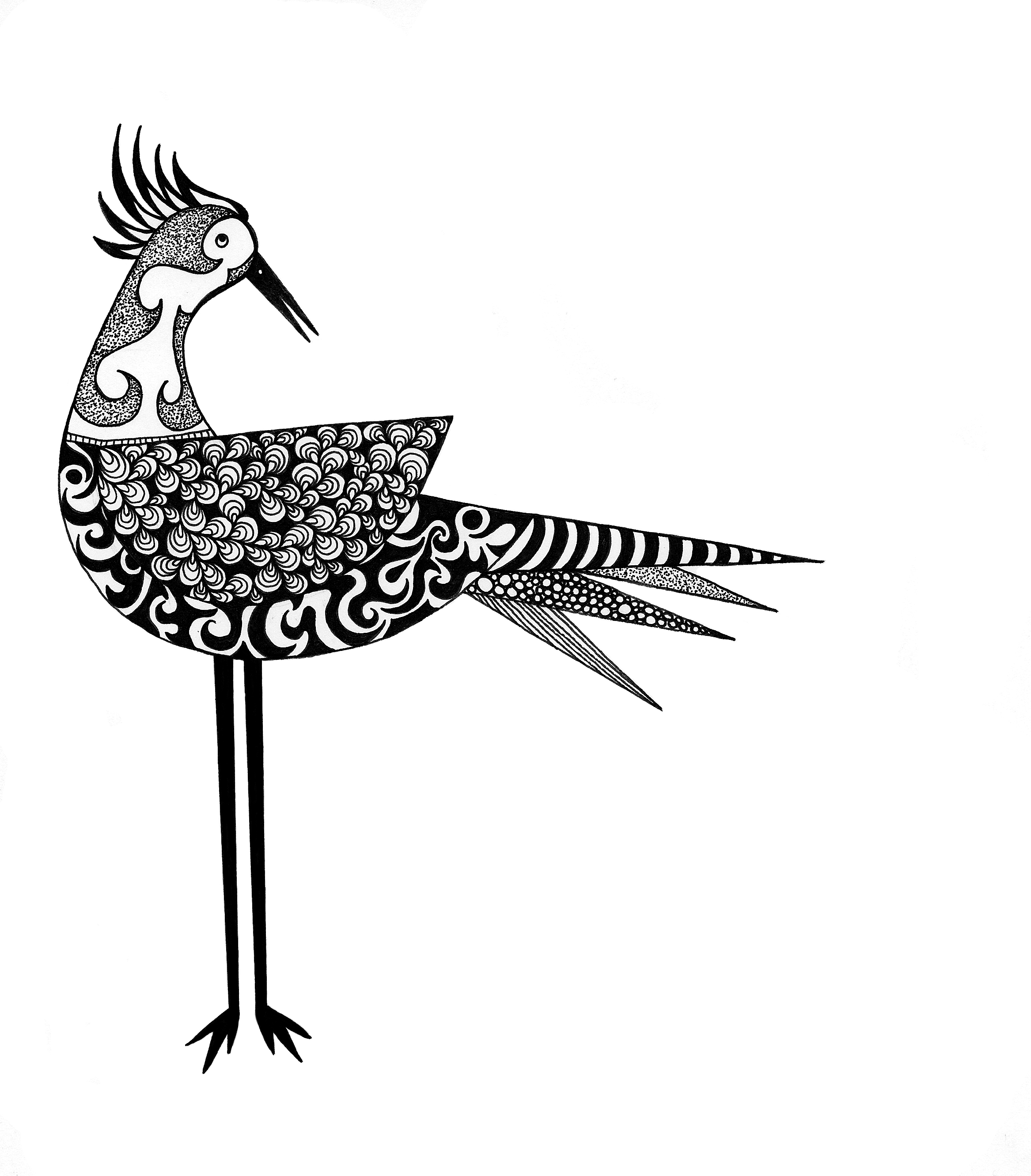 Geometric Bird 2