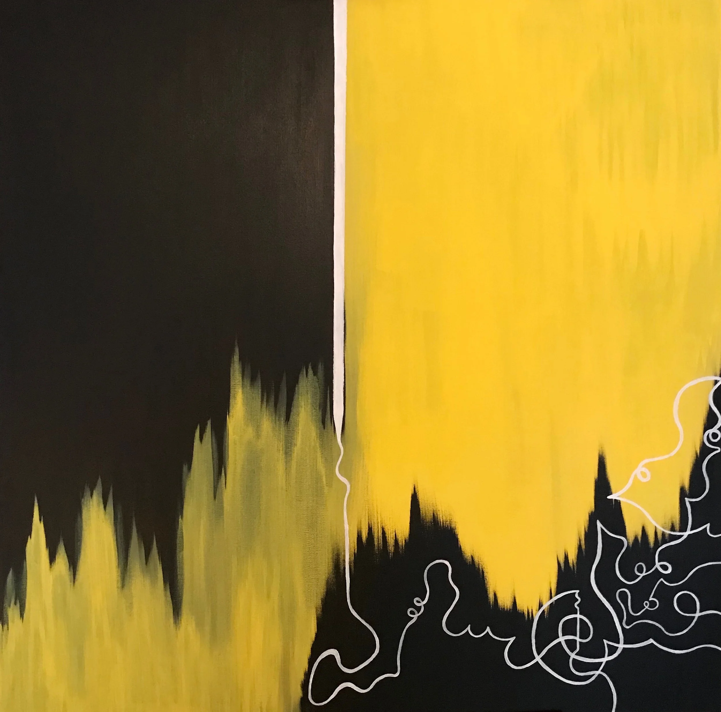 Black and Yellow - SOLD