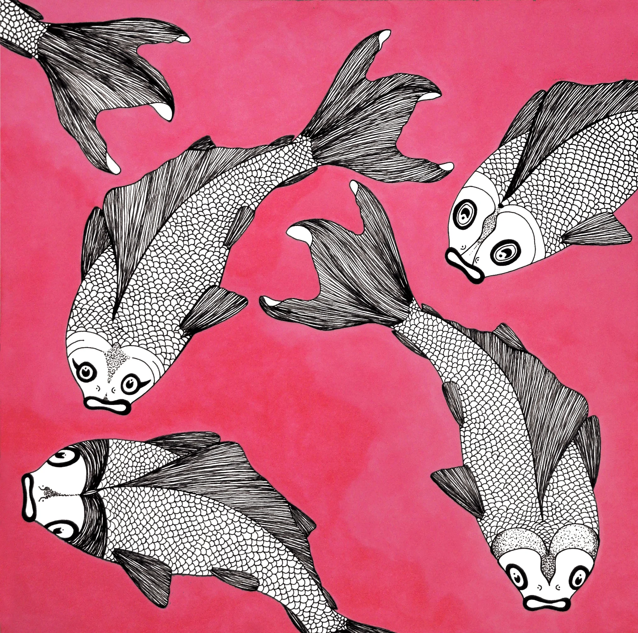 Koi Pink 5 - SOLD