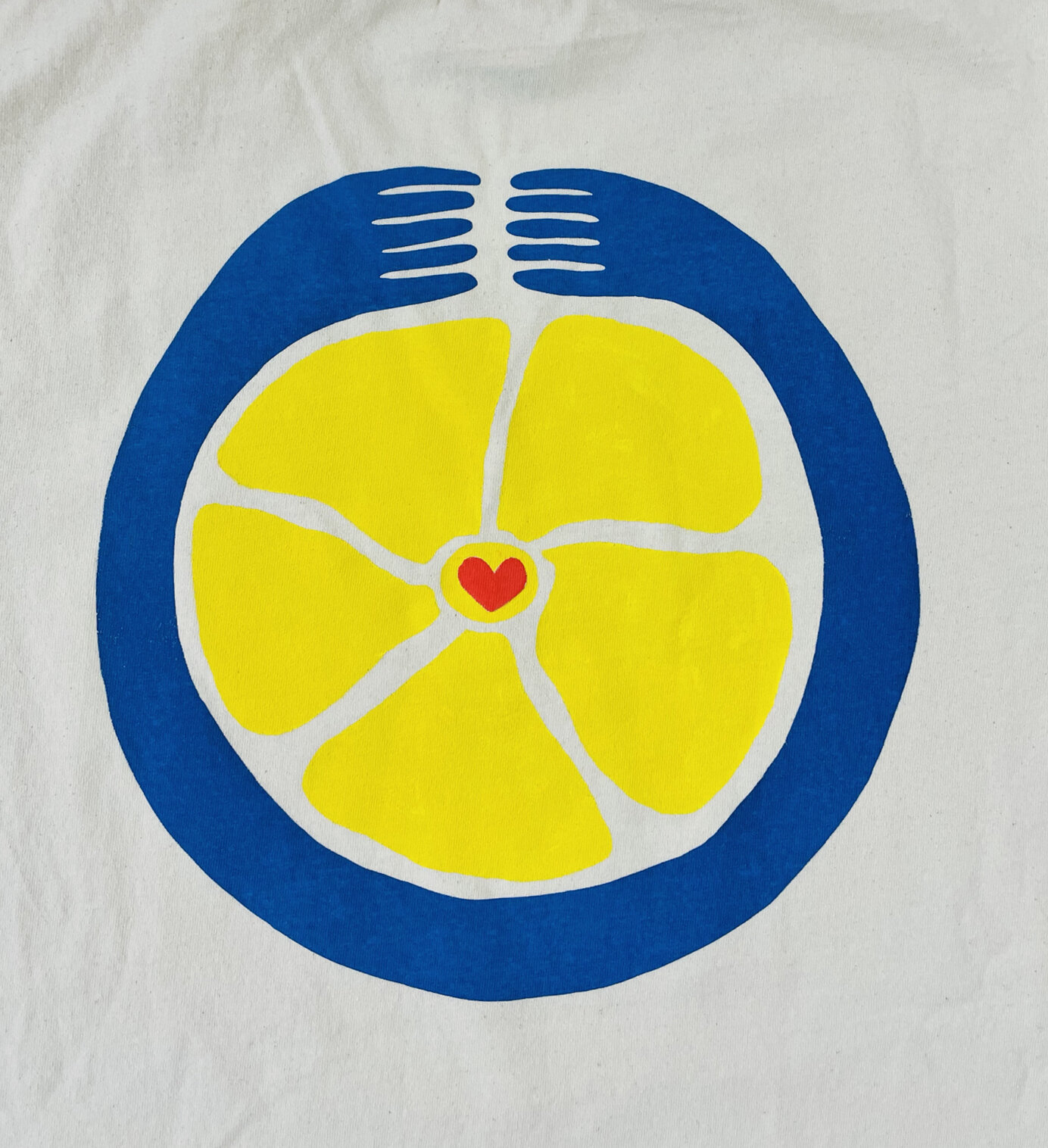 Hug Flower logo long sleeve 