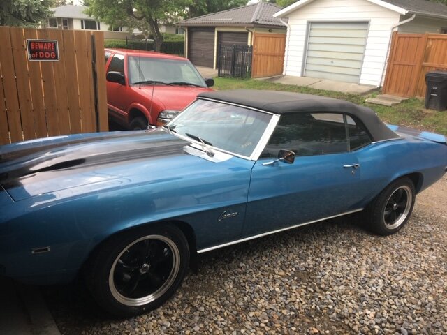 1969 Camaro Convertible