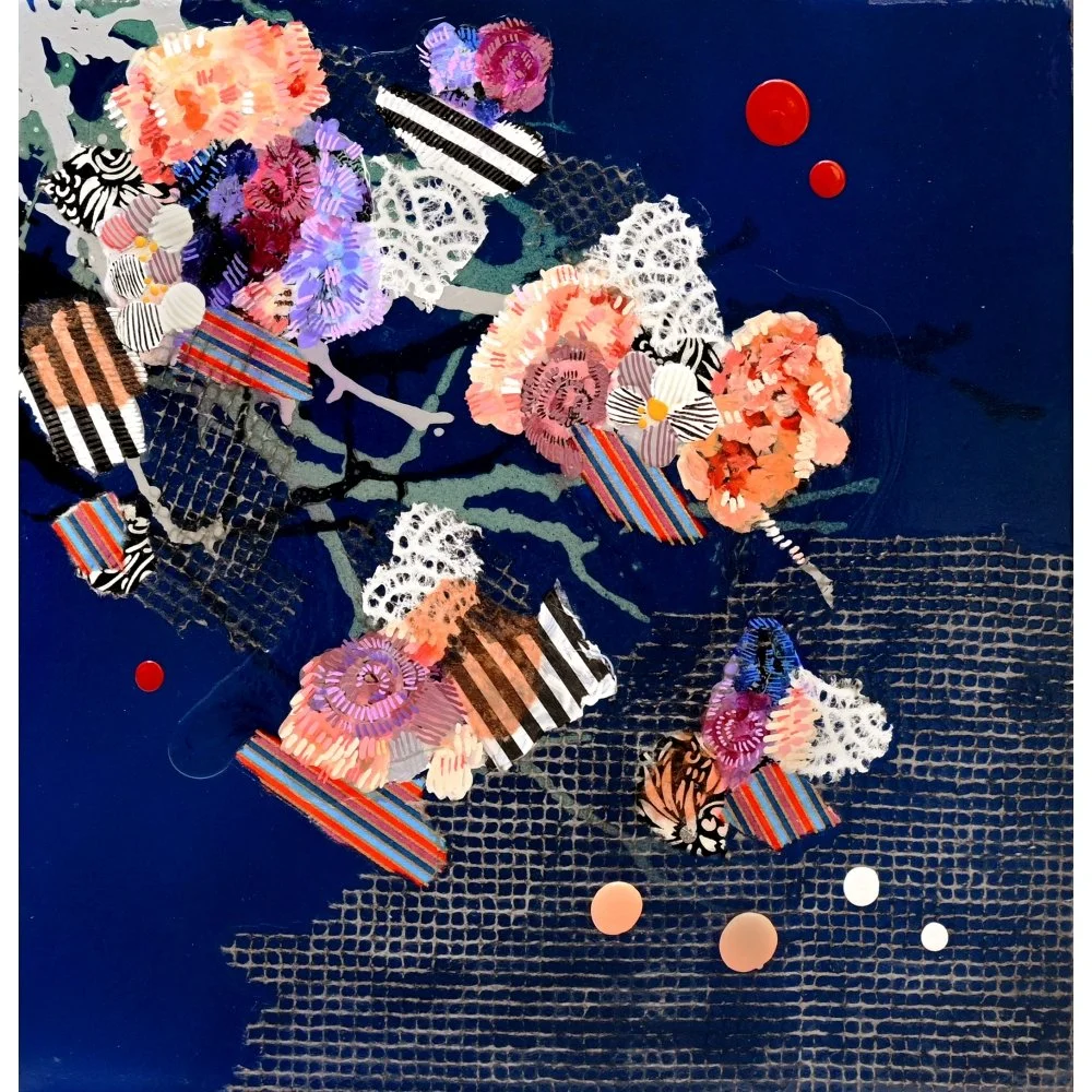 Deep Blue Floral, 2026