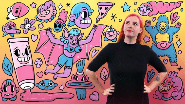 El agridulce humor de Andonella