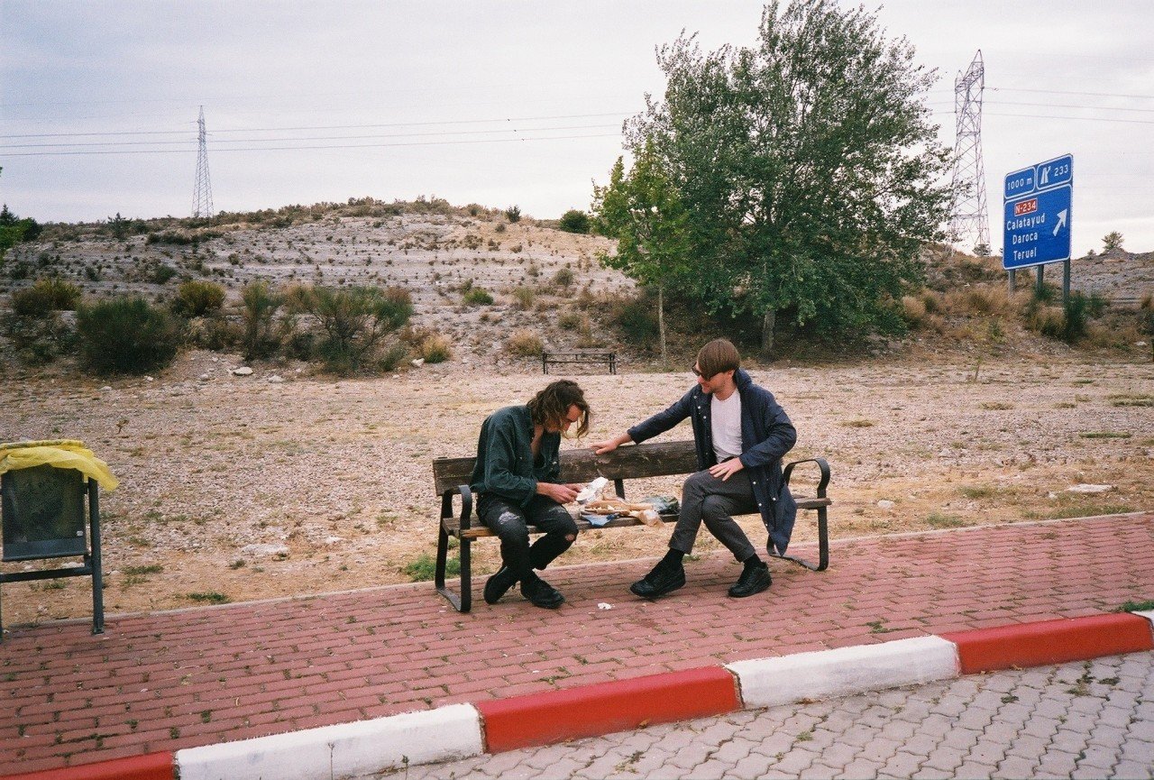 DIY sandwich making in the middle of nowhere, Spain