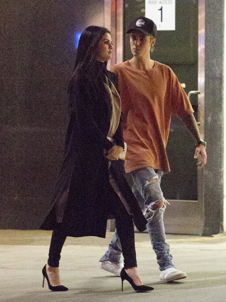 Justin Bieber and Selena Gomez in 2015 // Splash Photos