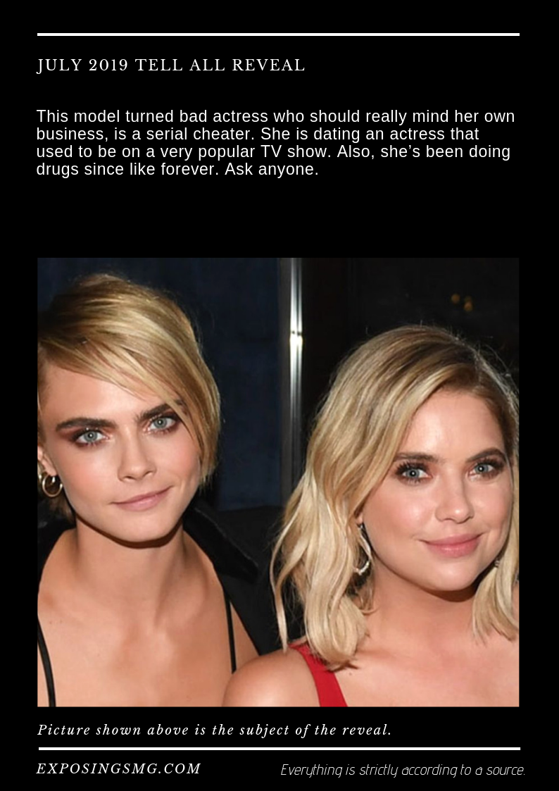 Cara Delevingne And Ashley Benson Breakup After 2 Years — Exposingsmg 