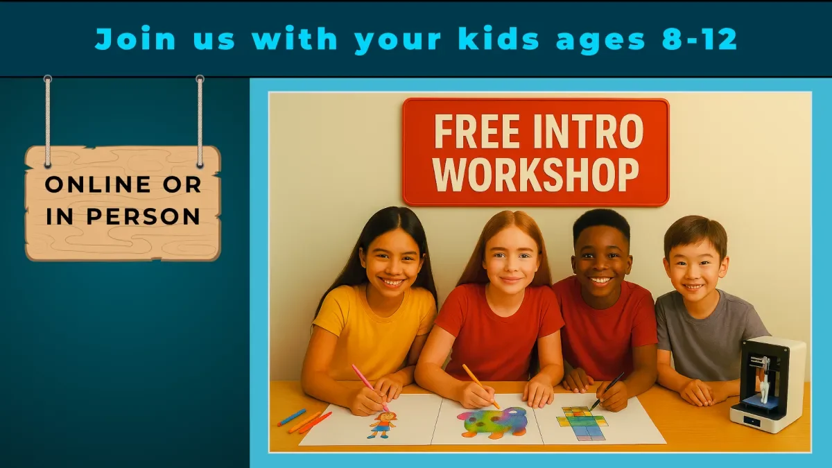 FREE 3D TOY AND PRODUCT DESIGN WORKSHOP