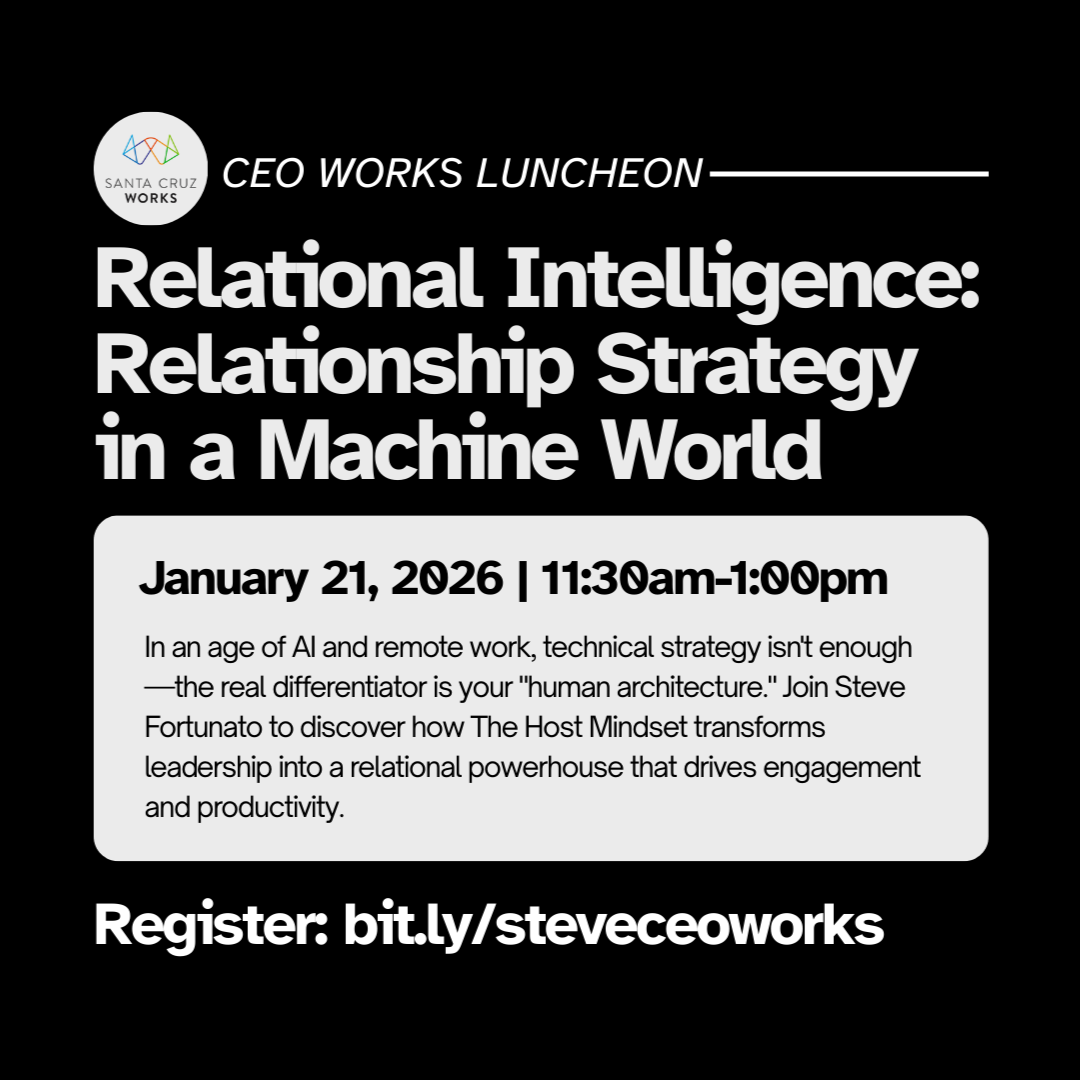 CEO Works Luncheon | Relational Intelligence: Relationship Strategy in a Machine World