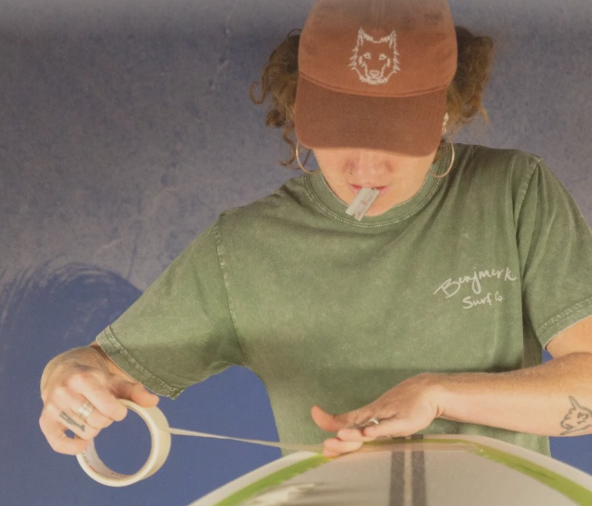 Where Water Touches Foam: Rebecca Benjamin and the Science of Surfboards
