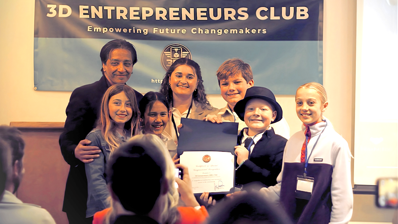Kids, Code, and Capital: 3DE Club Launches New Platform for Young Innovators