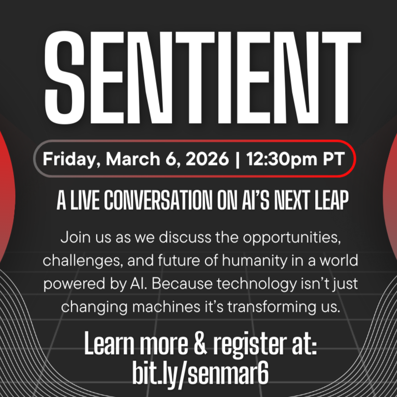 Sentient: A Live Conversation on AI's Next Leap