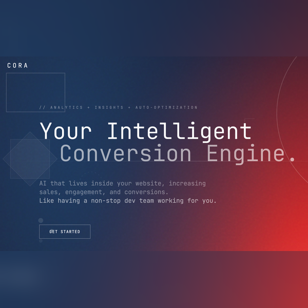 Stop the Leak: How Cora Is Turning Website Friction into Growth