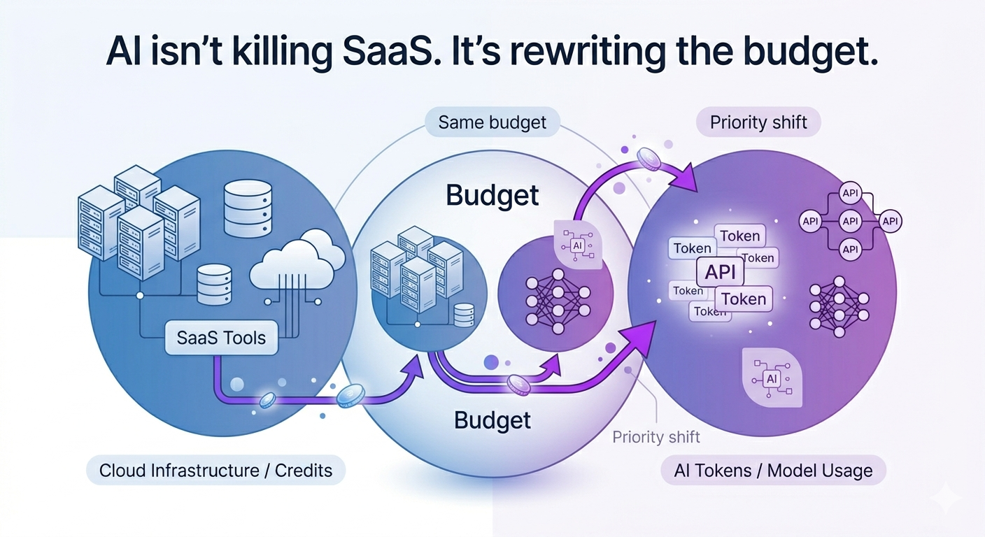 AI Isn’t Killing SaaS. It’s Rewriting the Budget.