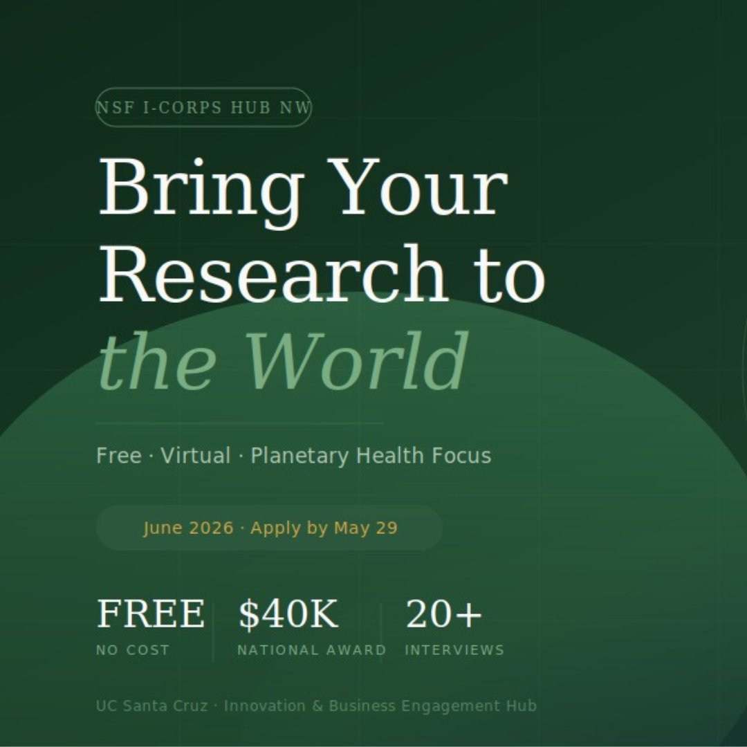 NSF I-Corps Hub Planetary Course Applications Open