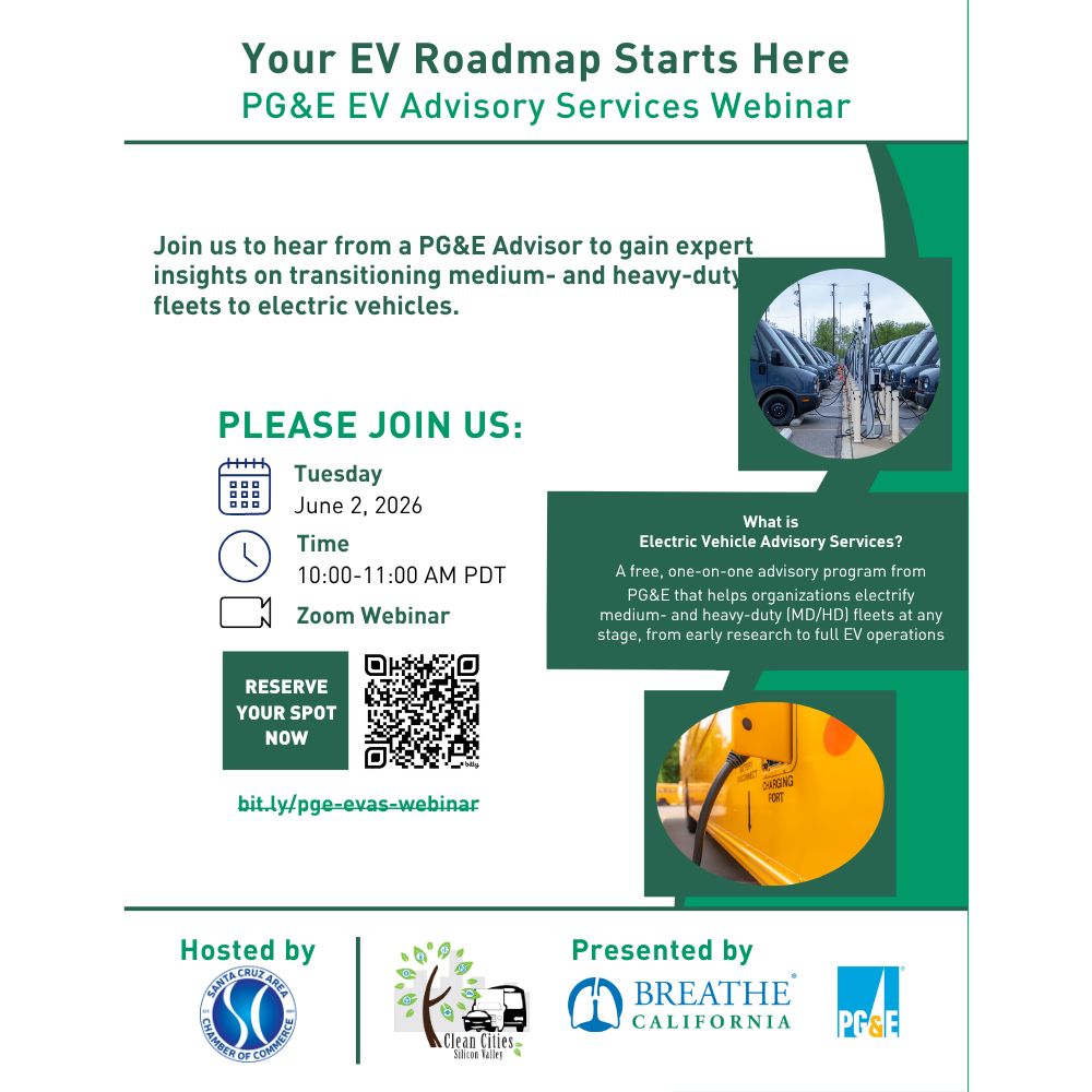 Free EV Fleet Guidance Now Available for Santa Cruz County Small Businesses