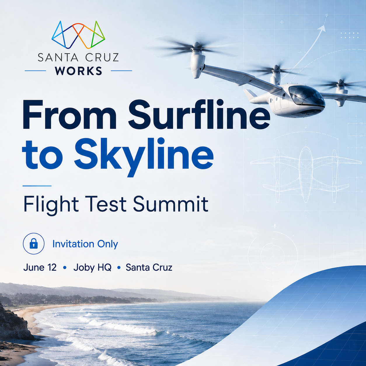 From Surfline to Skyline: Flight Test Summit Comes to Santa Cruz