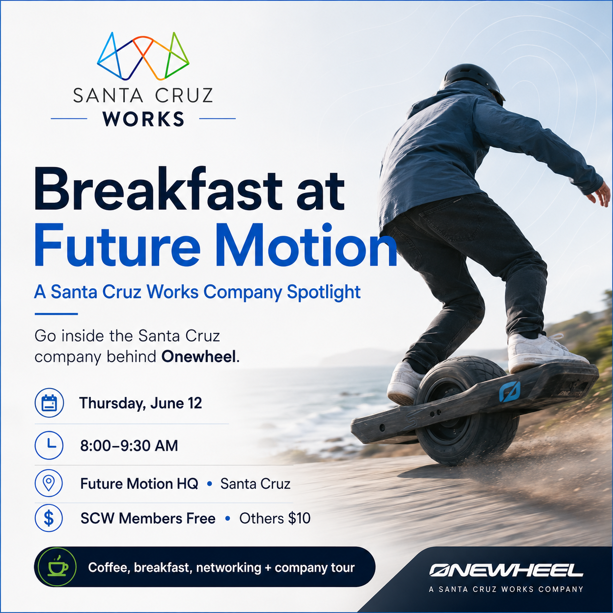 Breakfast at Future Motion: A Santa Cruz Works Company Spotlight