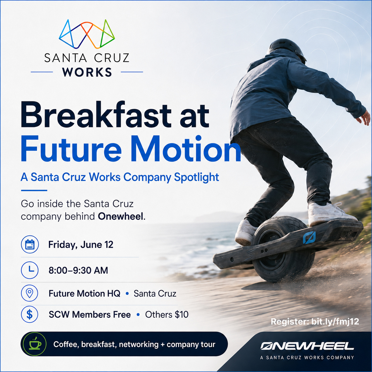 Company Spotlight Breakfast at Future Motion