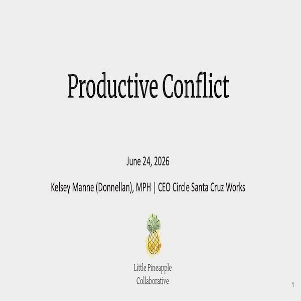 Turning Conflict Into Collaboration: Kelsey Manne on Productive Conflict at CEO Works