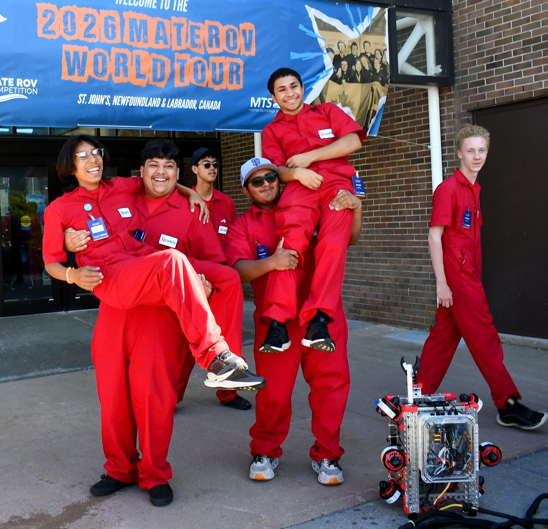 High School Robotics Team Wins World Championship
