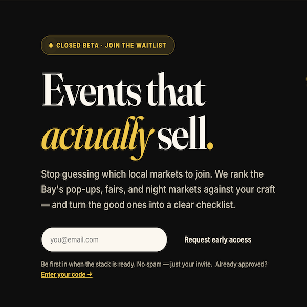 Localfit Wants to Make Local Markets Work Better for Local Makers