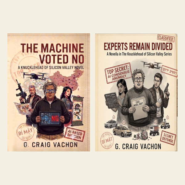 Craig Vachon Drops Two Books in Two Weeks Because Pacing Is for Other People