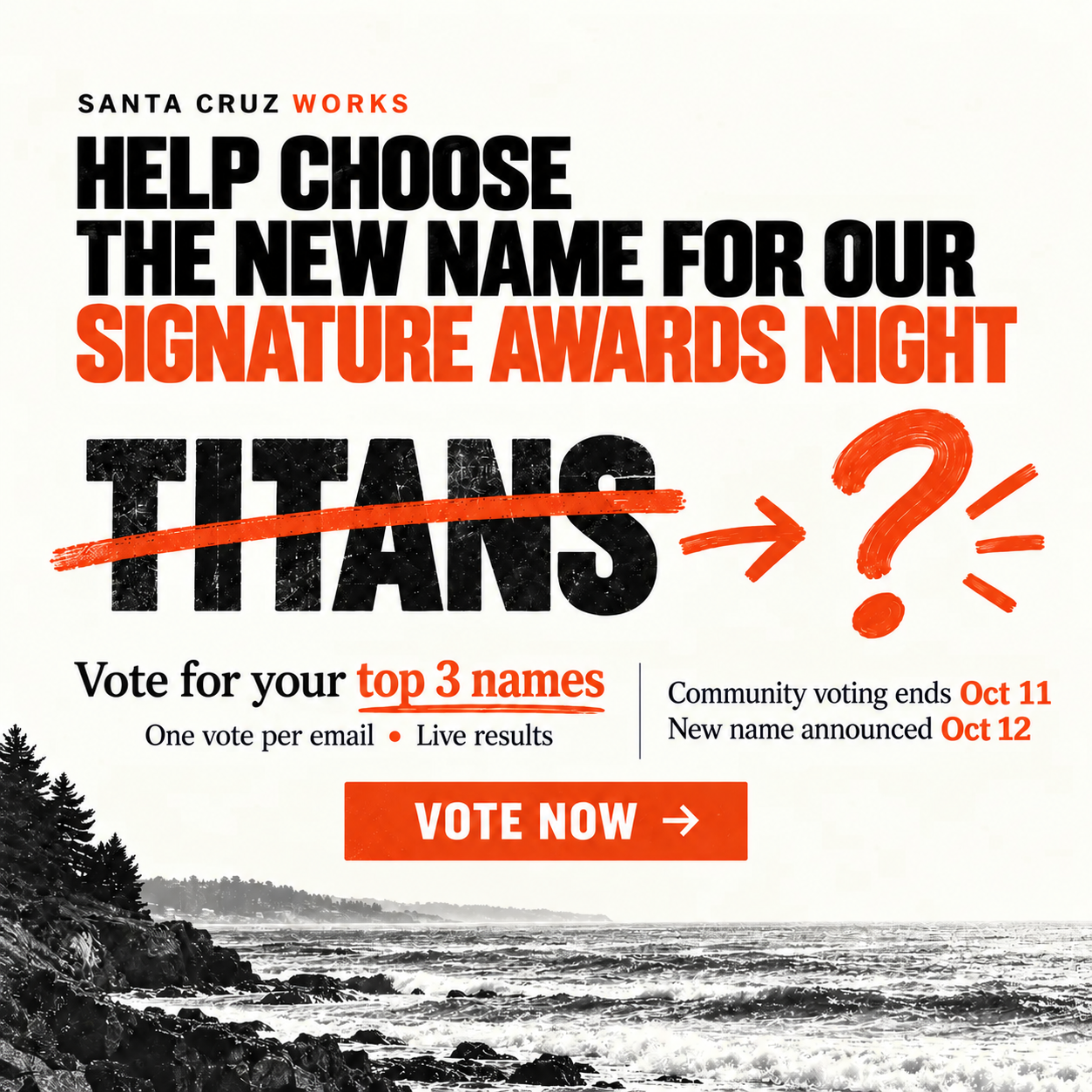 Vote to Rename Titans of Tech! 