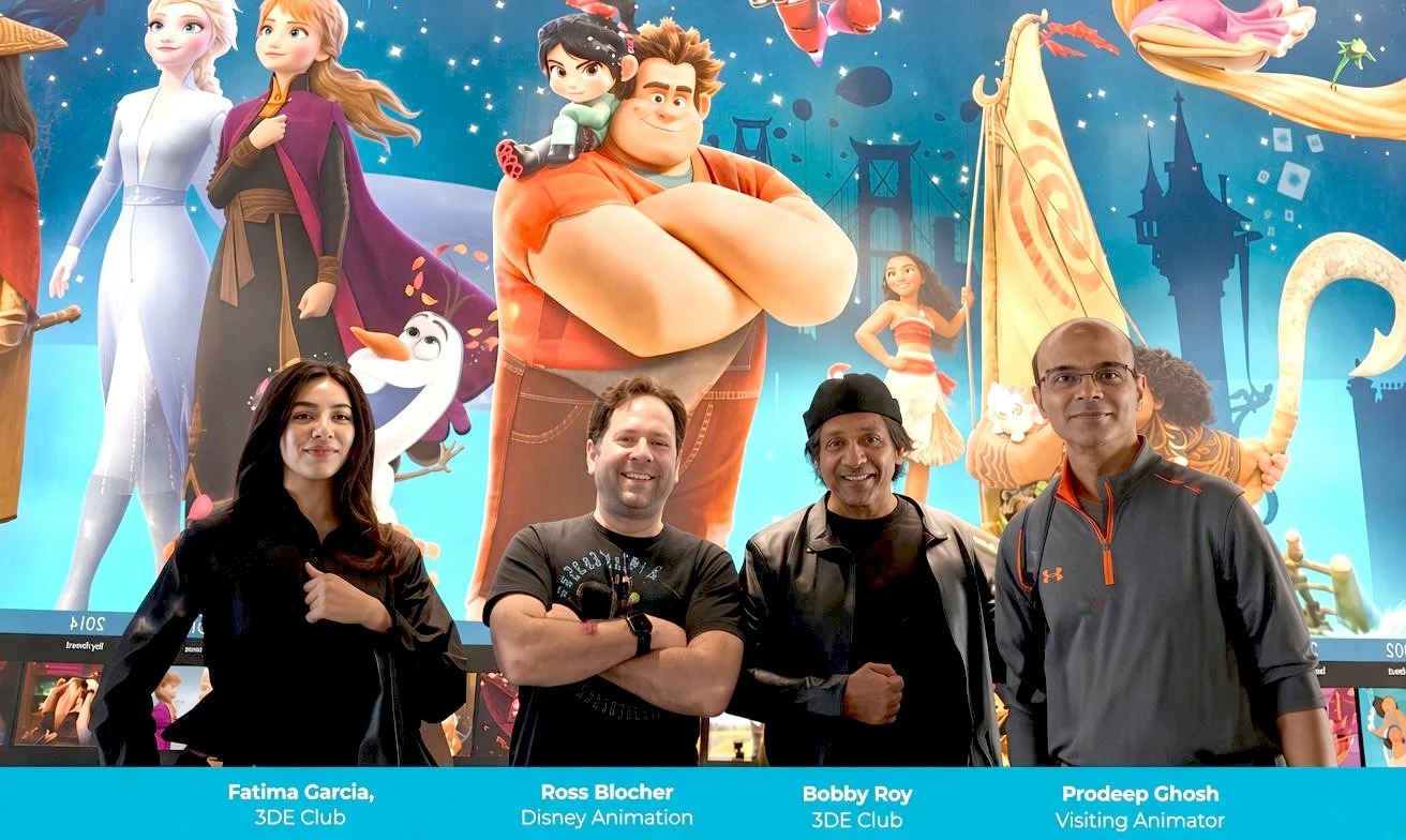 Ross Blocher, Training Project Manager at Walt Disney Animation Studios, Joins 3DE Club Advisory Board