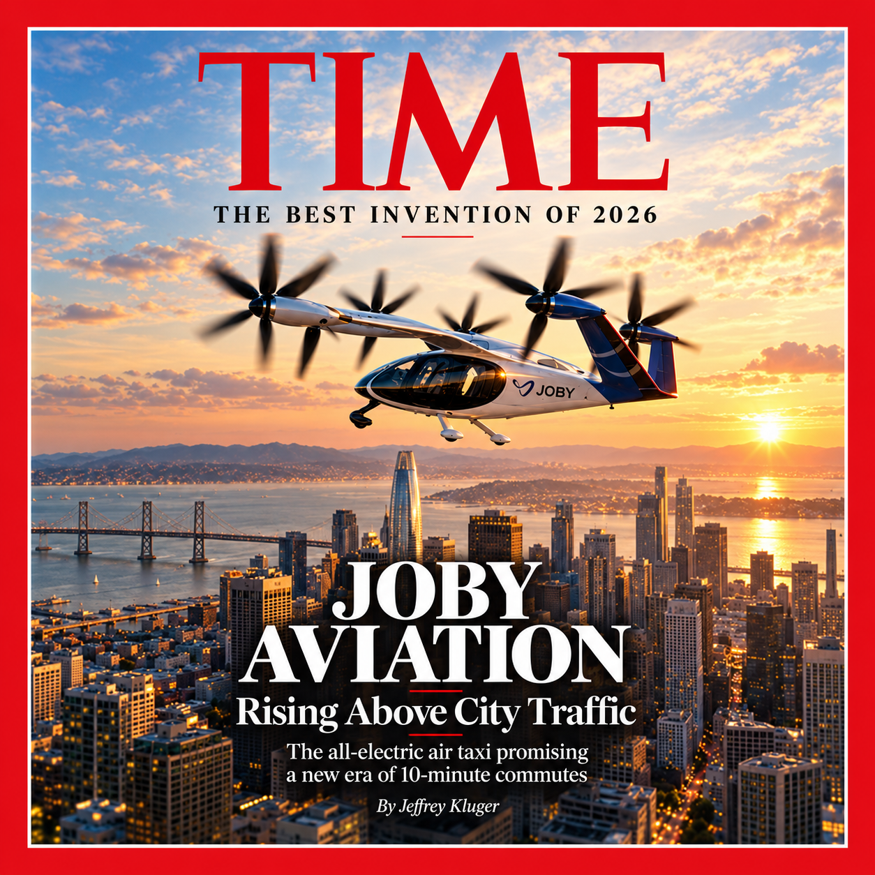 Joby Aviation Named One of TIME's Best Inventions of 2026