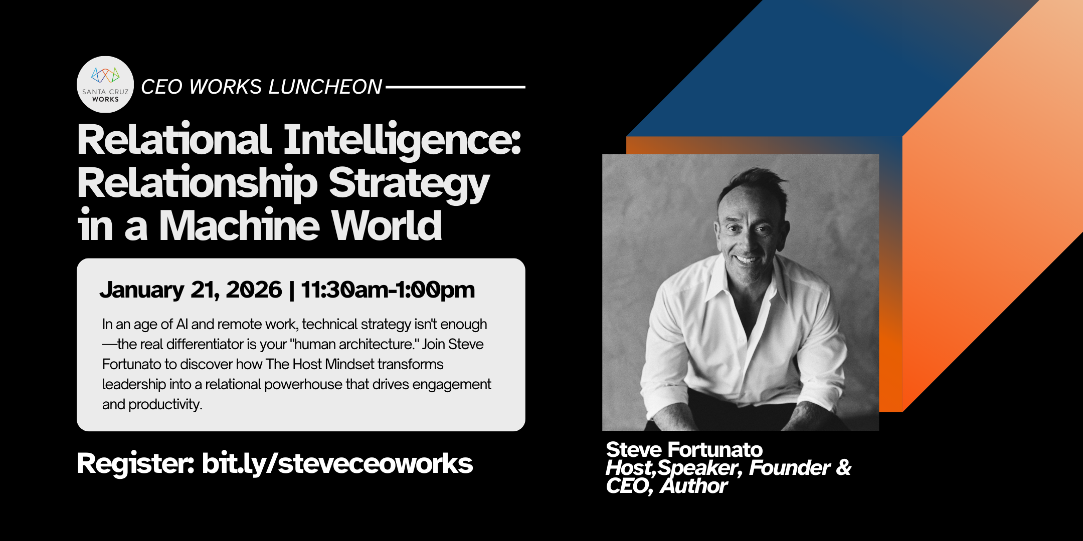 relational intelligence: relationship strategy in a machine world. jan 21.