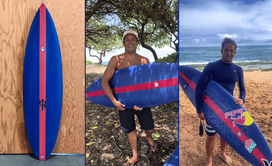 SwellCycle's Delivers Board to Surf Legend Kai Lenny