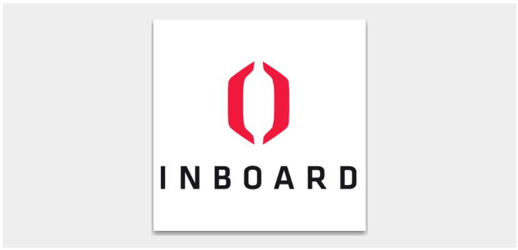 A white shirt with the Uber logo and the word "INBOARD" printed on it.