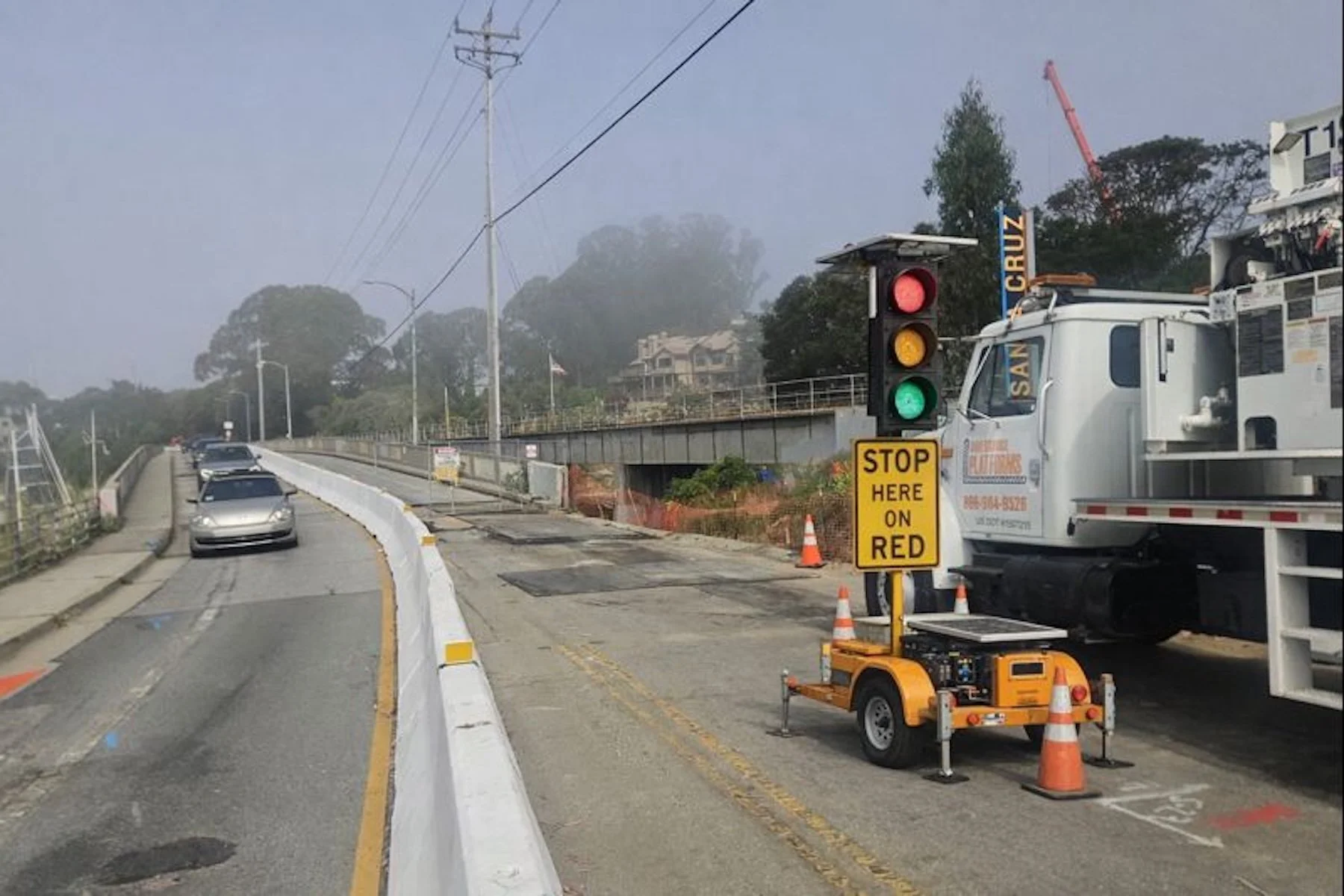 Support of a Temporary Two-Way Signal on the Murray Street Bridge ...