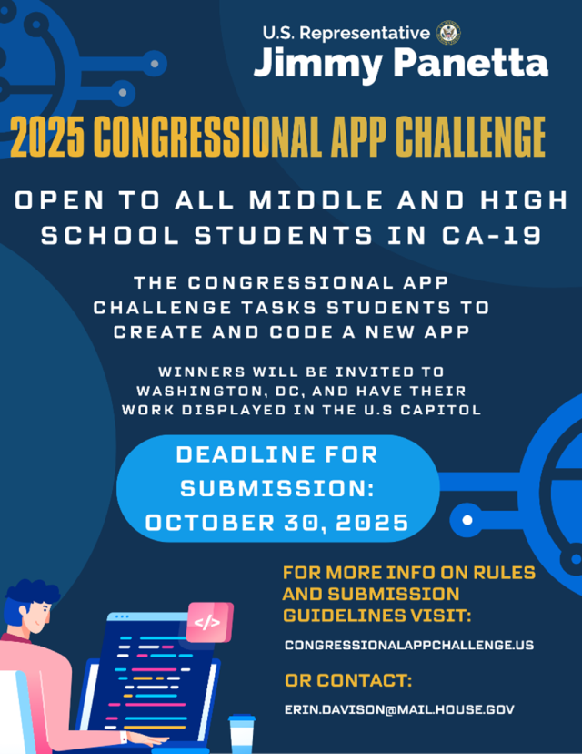 2025 Congressional App Challenge Returns! — Santa Cruz Works