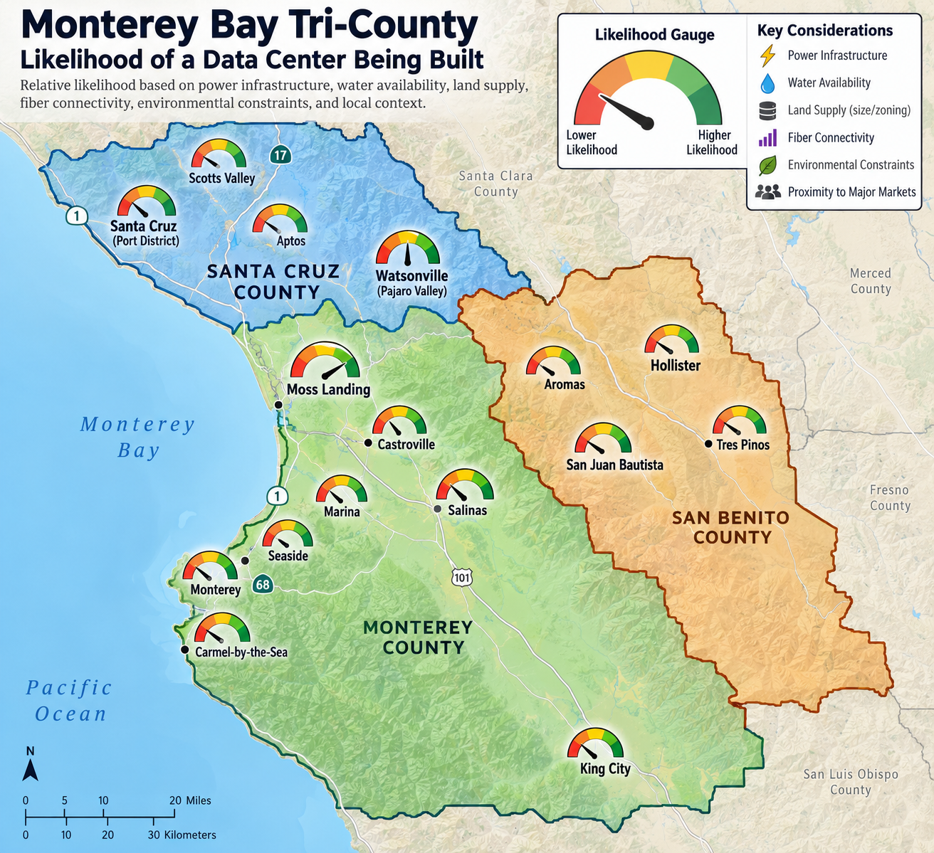 Could the Monterey Bay Region Support a Data Center?
