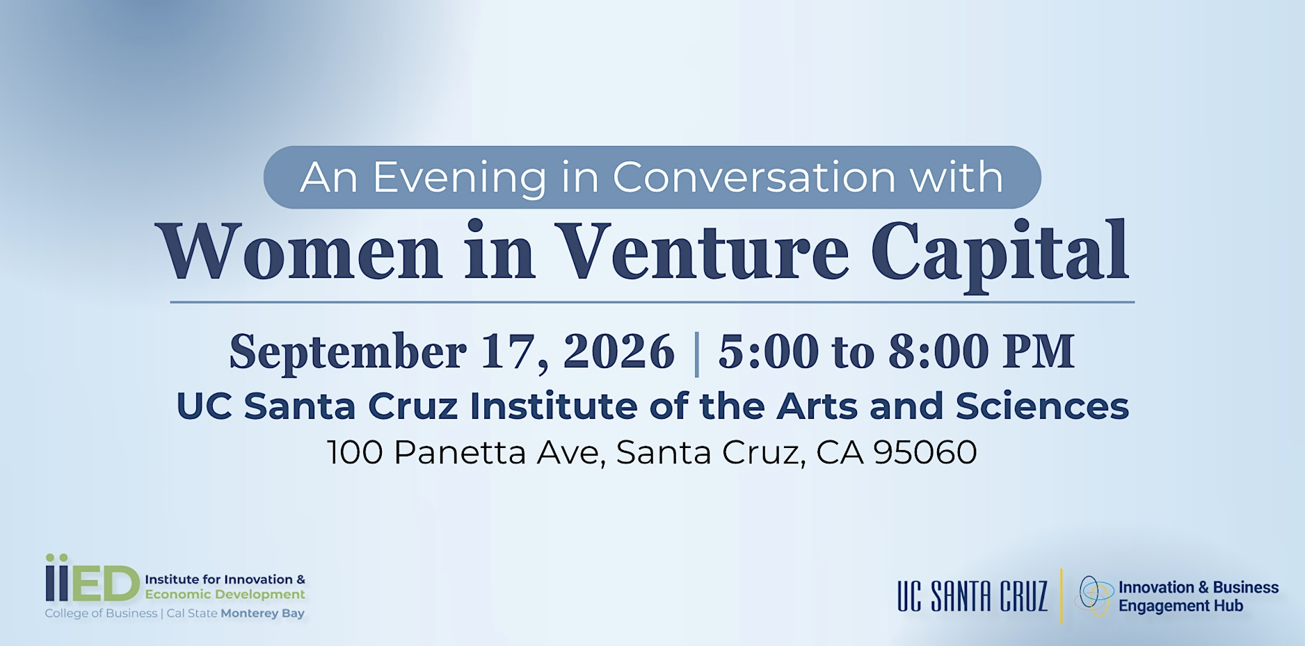 Women in Venture Capital Host Evening Panel Event