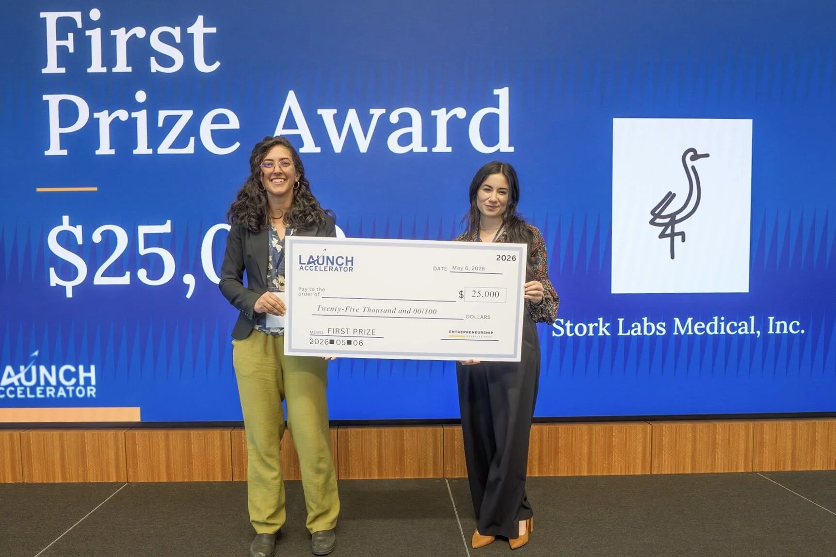 Stork Labs Wins $85K  