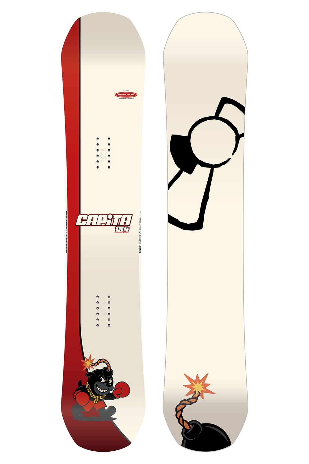 2025/26 Capita Benny Milam PRO - DOA 154 — Stevens Pass Snowboard Shop