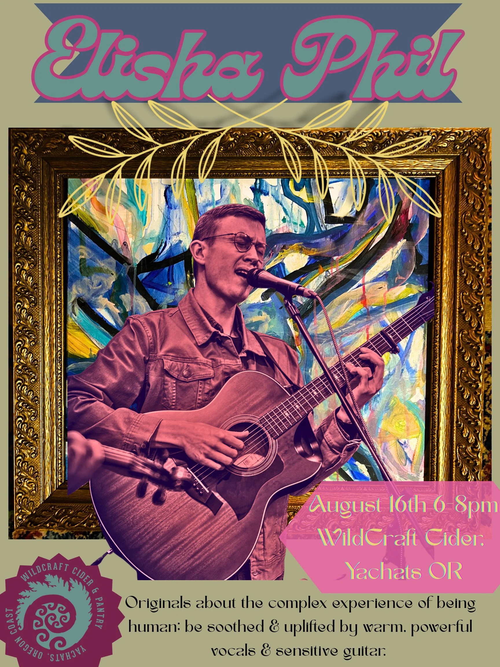 Elisha Phil : Live at WildCraft Cider &amp; Pantry