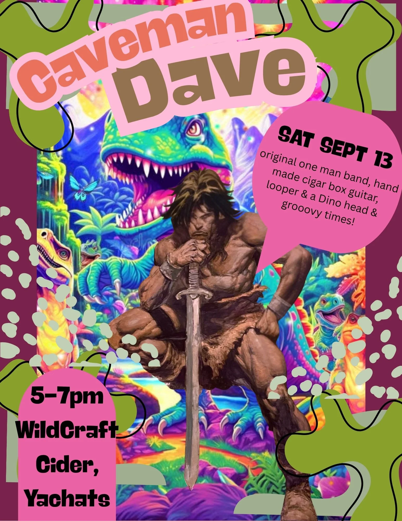 Caveman Dave : Live at WildCraft Cider &amp; Pantry