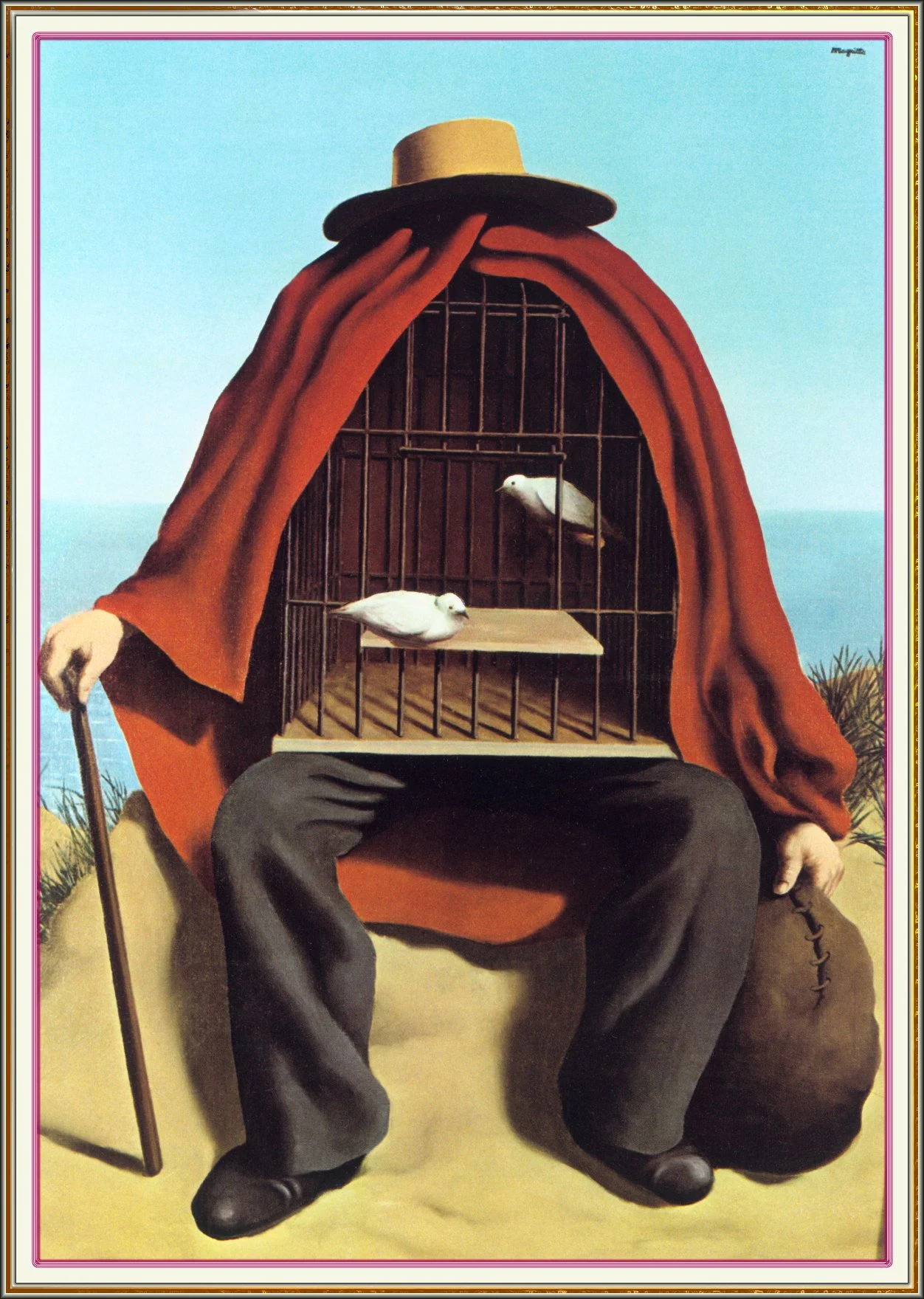 “The Therapeutist " by René Magritte (1937)