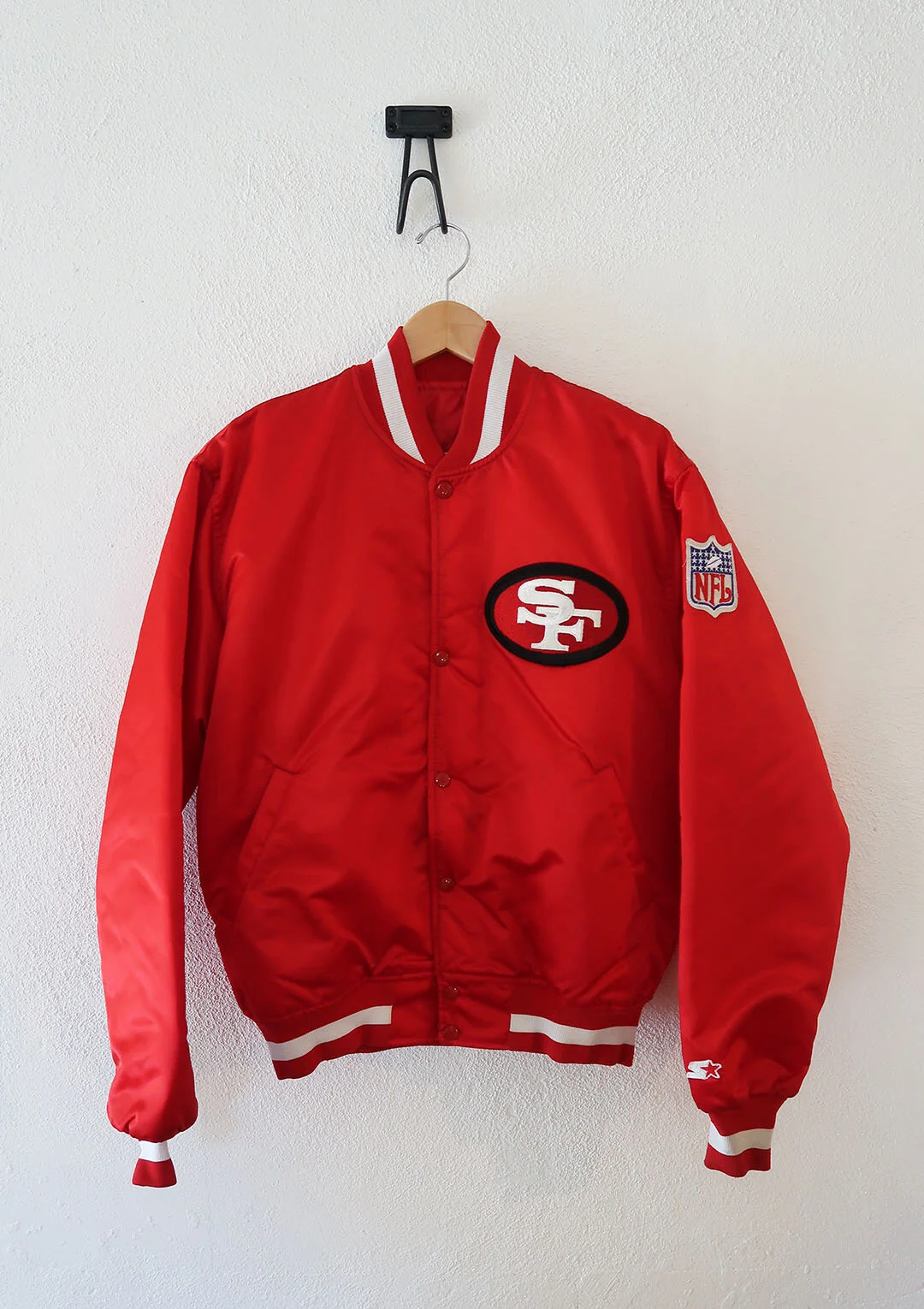Vintage Red Starter 49ers Jacket